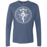 T-Shirts Indigo / S Blue Alchemist Men's Premium Long Sleeve