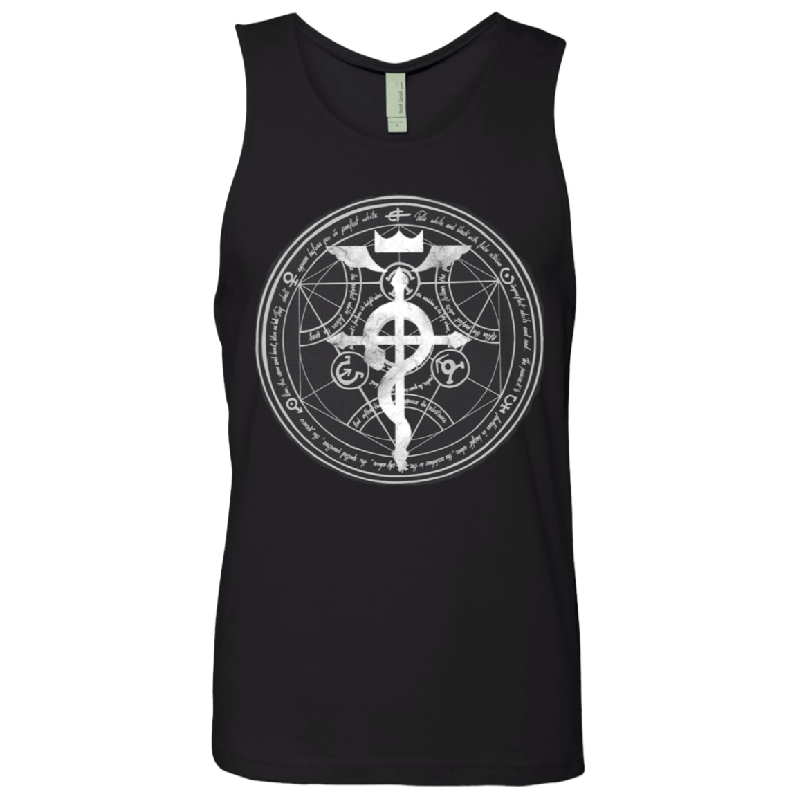 T-Shirts Black / S Blue Alchemist Men's Premium Tank Top