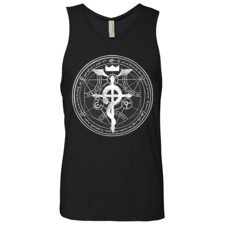 T-Shirts Black / S Blue Alchemist Men's Premium Tank Top