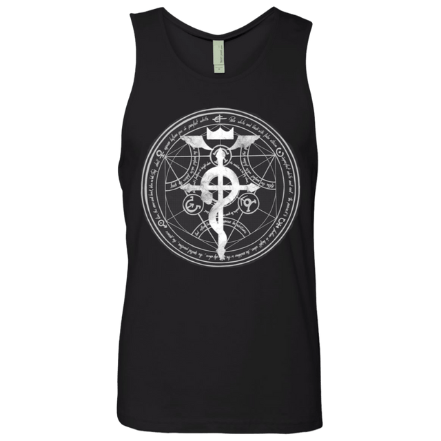 T-Shirts Black / S Blue Alchemist Men's Premium Tank Top