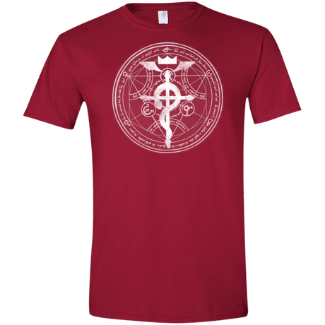 T-Shirts Cardinal Red / S Blue Alchemist Men's Semi-Fitted Softstyle