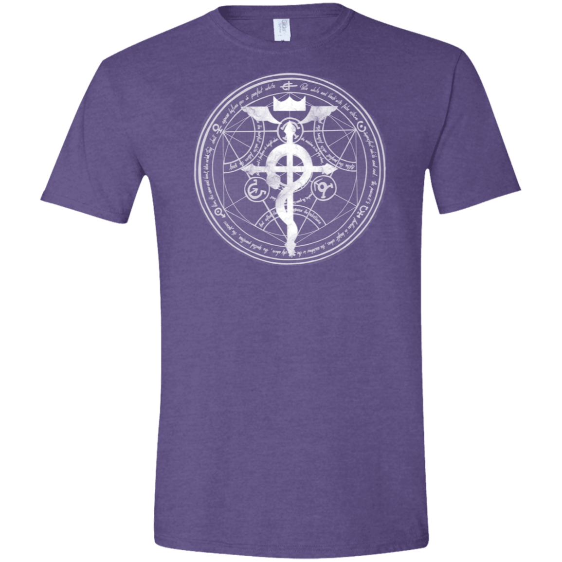 T-Shirts Heather Purple / S Blue Alchemist Men's Semi-Fitted Softstyle