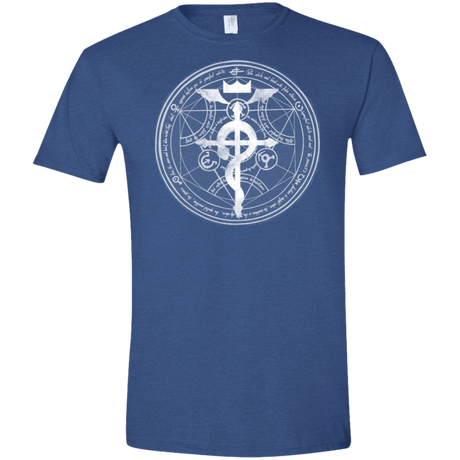 T-Shirts Heather Royal / X-Small Blue Alchemist Men's Semi-Fitted Softstyle