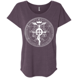 T-Shirts Vintage Purple / X-Small Blue Alchemist Triblend Dolman Sleeve