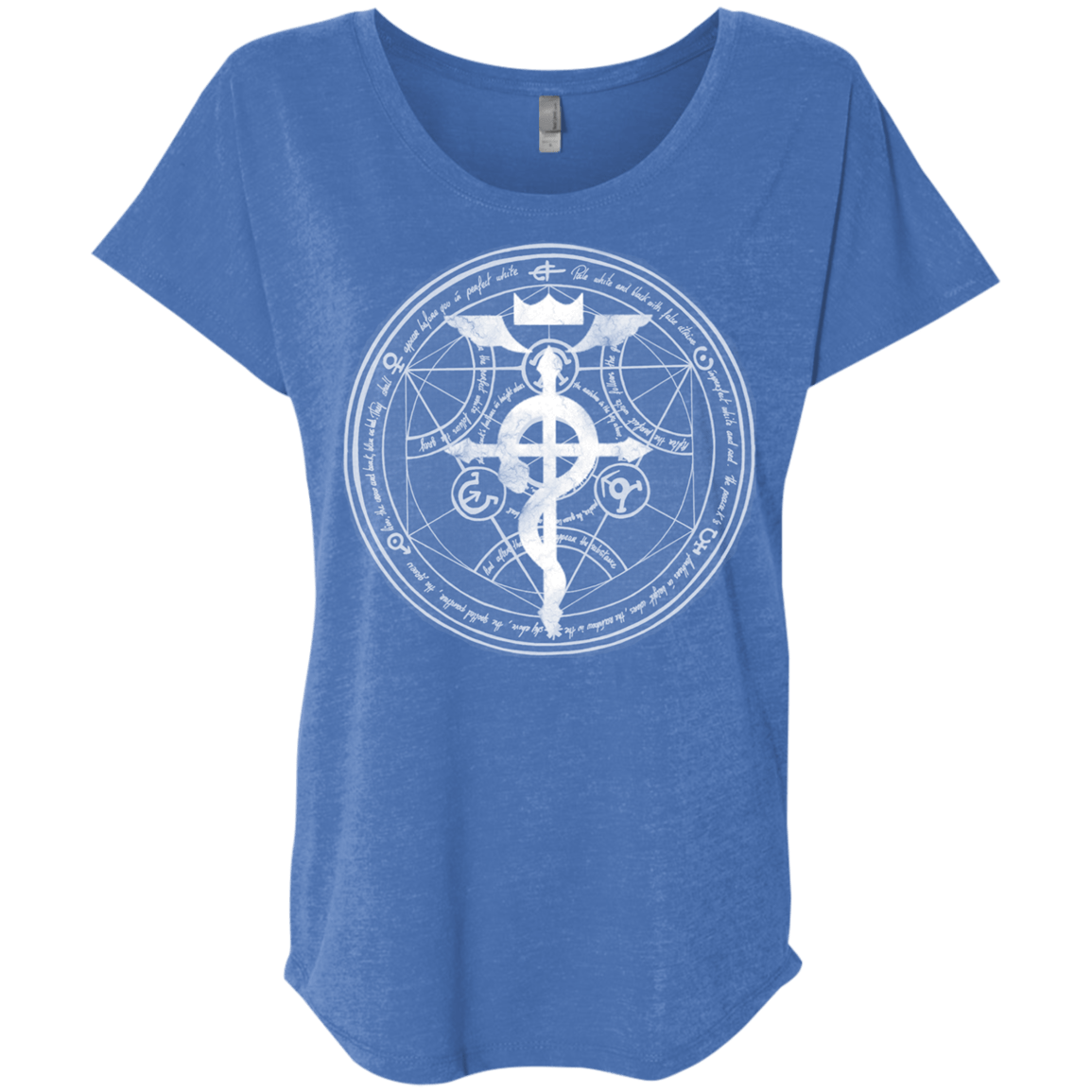 T-Shirts Vintage Royal / X-Small Blue Alchemist Triblend Dolman Sleeve