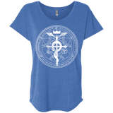 T-Shirts Vintage Royal / X-Small Blue Alchemist Triblend Dolman Sleeve