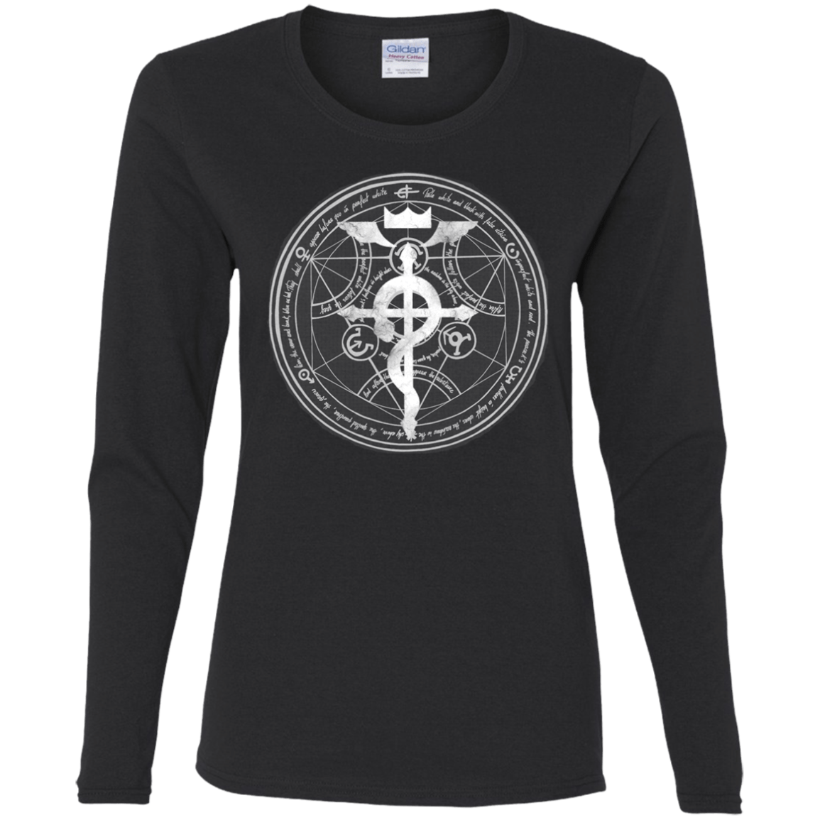 T-Shirts Black / S Blue Alchemist Women's Long Sleeve T-Shirt