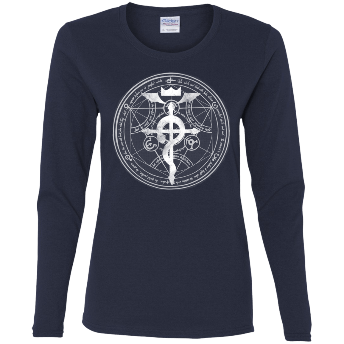 T-Shirts Navy / S Blue Alchemist Women's Long Sleeve T-Shirt