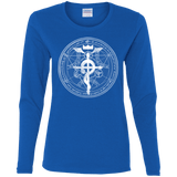 T-Shirts Royal / S Blue Alchemist Women's Long Sleeve T-Shirt