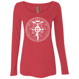 T-Shirts Vintage Red / S Blue Alchemist Women's Triblend Long Sleeve Shirt