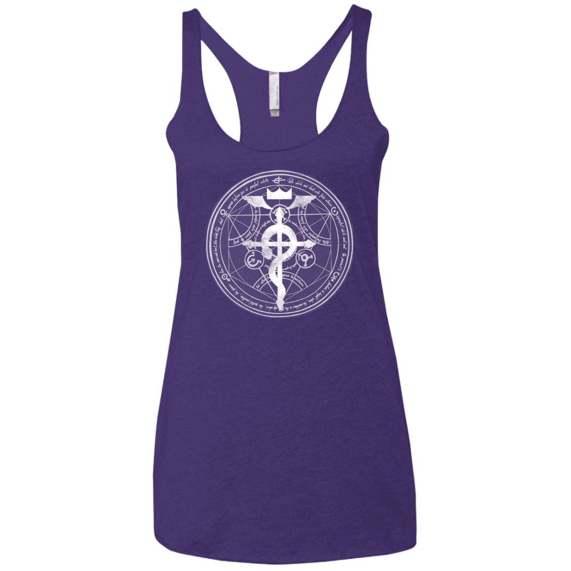T-Shirts Purple Rush / X-Small Blue Alchemist Women's Triblend Racerback Tank