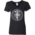 T-Shirts Black / S Blue Alchemist Women's V-Neck T-Shirt