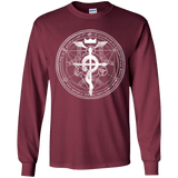 T-Shirts Maroon / YS Blue Alchemist Youth Long Sleeve T-Shirt