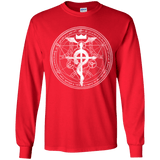 T-Shirts Red / YS Blue Alchemist Youth Long Sleeve T-Shirt