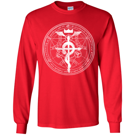 T-Shirts Red / YS Blue Alchemist Youth Long Sleeve T-Shirt