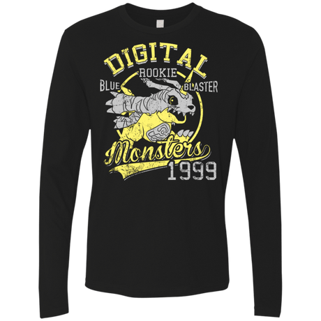 T-Shirts Black / Small Blue Blaster Men's Premium Long Sleeve