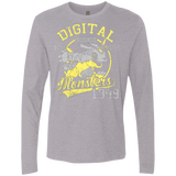 T-Shirts Heather Grey / Small Blue Blaster Men's Premium Long Sleeve