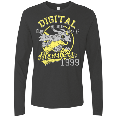 T-Shirts Heavy Metal / Small Blue Blaster Men's Premium Long Sleeve