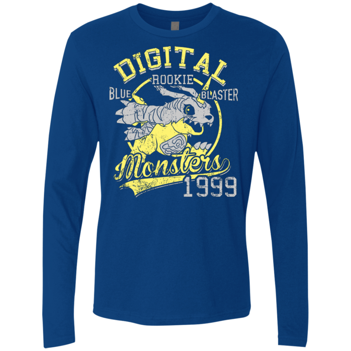 T-Shirts Royal / Small Blue Blaster Men's Premium Long Sleeve