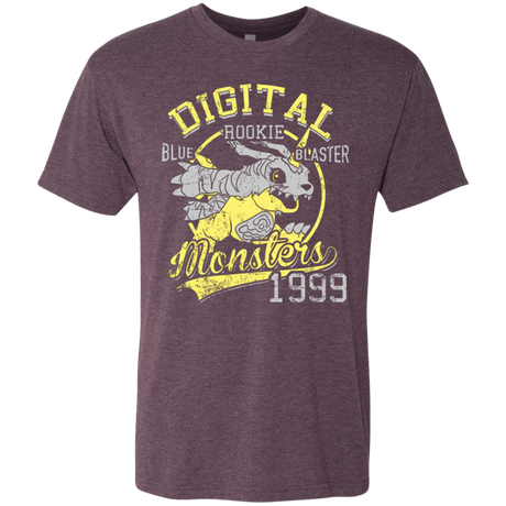 T-Shirts Vintage Purple / Small Blue Blaster Men's Triblend T-Shirt