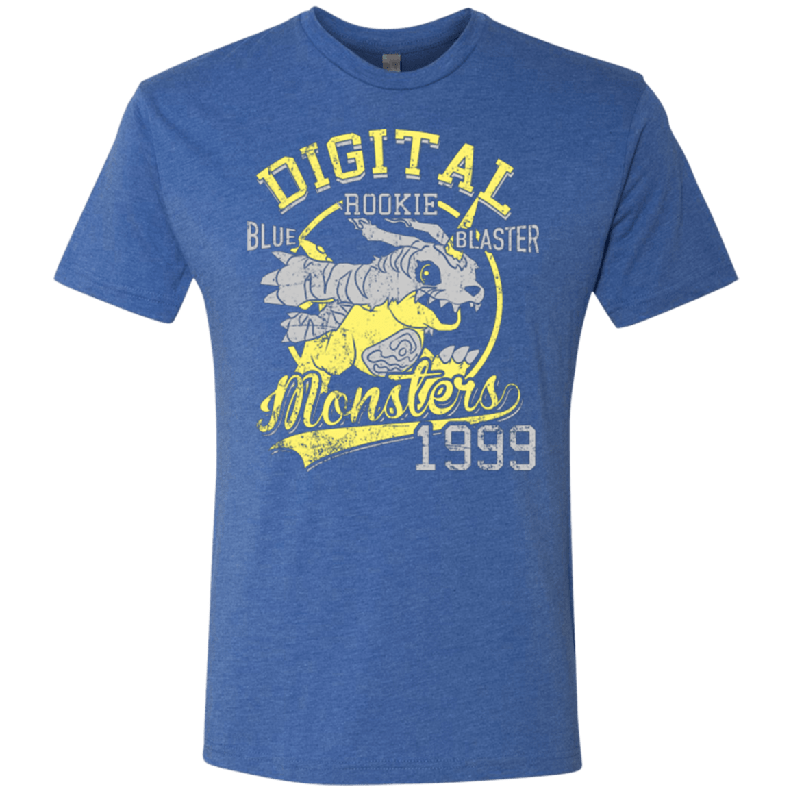 T-Shirts Vintage Royal / Small Blue Blaster Men's Triblend T-Shirt