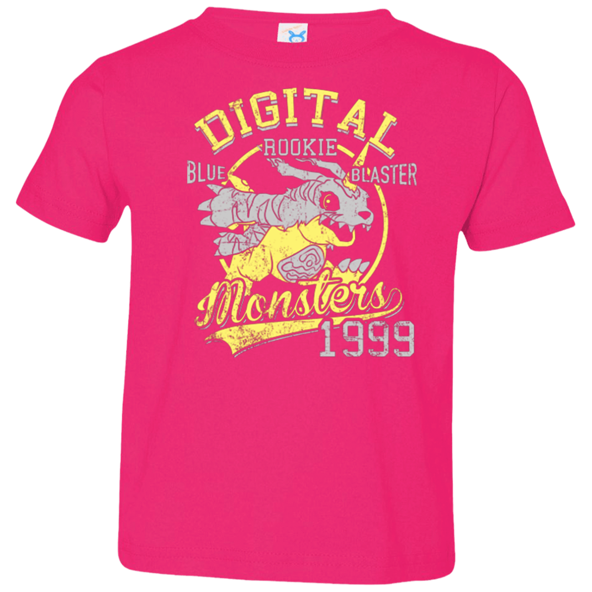 T-Shirts Hot Pink / 2T Blue Blaster Toddler Premium T-Shirt