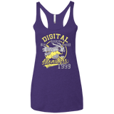 T-Shirts Purple / X-Small Blue Blaster Women's Triblend Racerback Tank