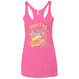 T-Shirts Vintage Pink / X-Small Blue Blaster Women's Triblend Racerback Tank