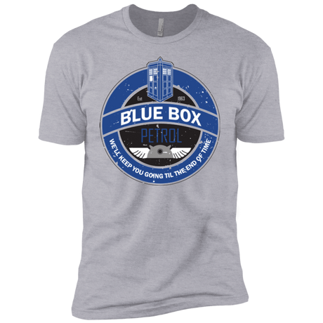 T-Shirts Heather Grey / YXS Blue Box V7(1) Boys Premium T-Shirt
