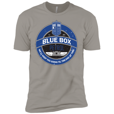 T-Shirts Light Grey / YXS Blue Box V7(1) Boys Premium T-Shirt