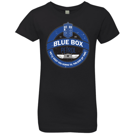 T-Shirts Black / YXS Blue Box V7(1) Girls Premium T-Shirt