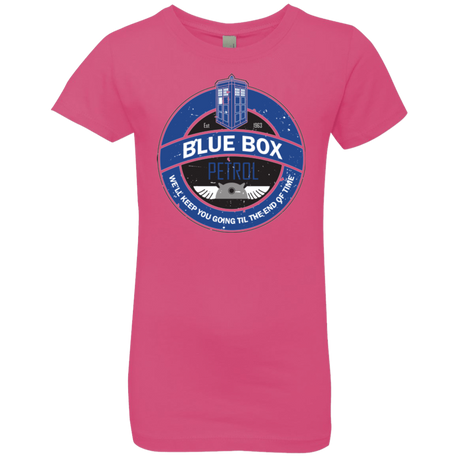 T-Shirts Hot Pink / YXS Blue Box V7(1) Girls Premium T-Shirt