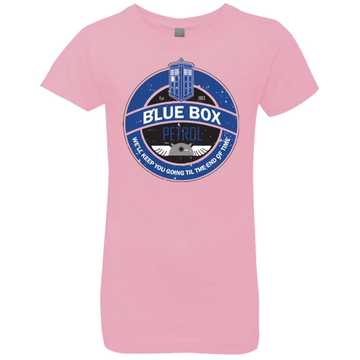 T-Shirts Light Pink / YXS Blue Box V7(1) Girls Premium T-Shirt