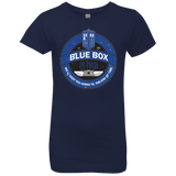 T-Shirts Midnight Navy / YXS Blue Box V7(1) Girls Premium T-Shirt