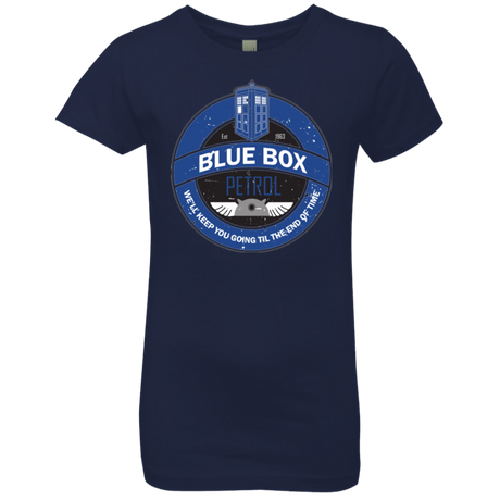 T-Shirts Midnight Navy / YXS Blue Box V7(1) Girls Premium T-Shirt