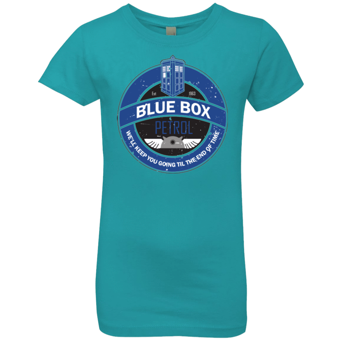 T-Shirts Tahiti Blue / YXS Blue Box V7(1) Girls Premium T-Shirt