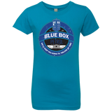 T-Shirts Turquoise / YXS Blue Box V7(1) Girls Premium T-Shirt