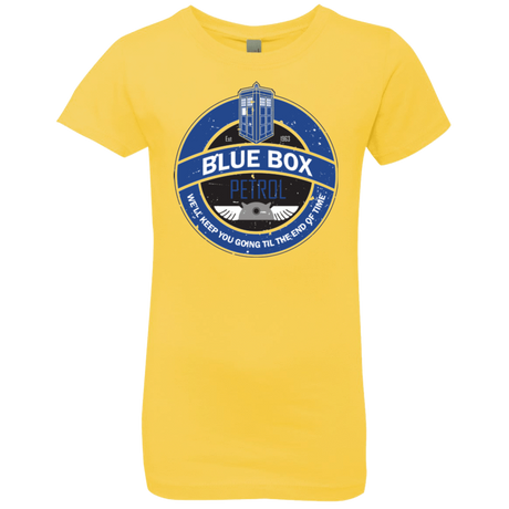 T-Shirts Vibrant Yellow / YXS Blue Box V7(1) Girls Premium T-Shirt
