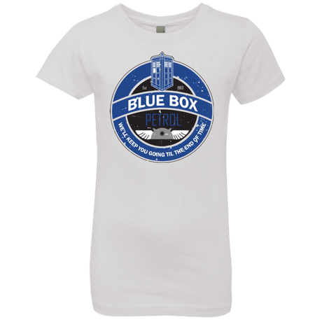 T-Shirts White / YXS Blue Box V7(1) Girls Premium T-Shirt
