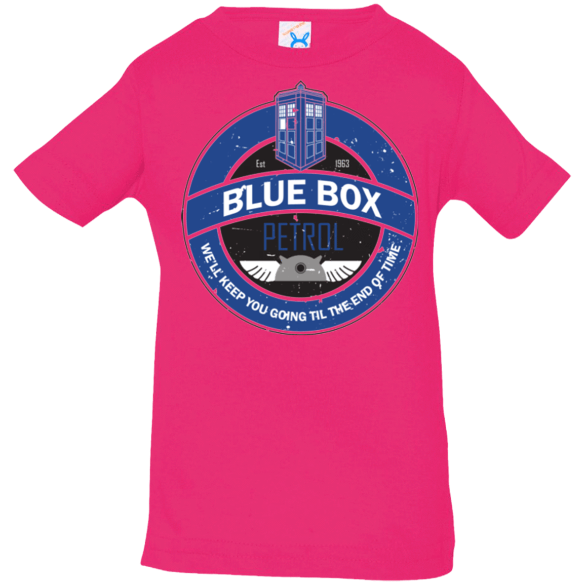 T-Shirts Hot Pink / 6 Months Blue Box V7(1) Infant PremiumT-Shirt