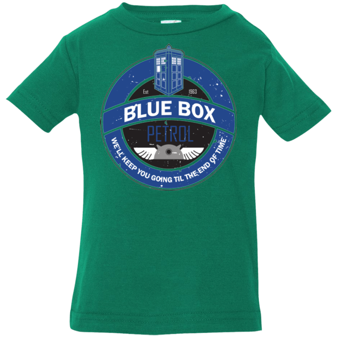 T-Shirts Kelly / 6 Months Blue Box V7(1) Infant PremiumT-Shirt