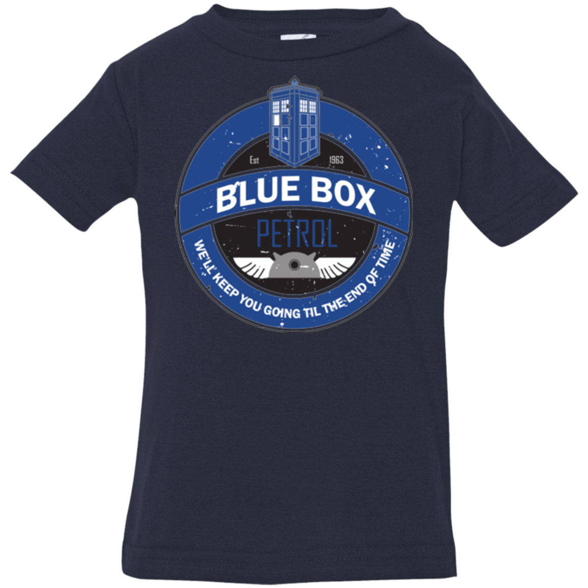 T-Shirts Navy / 6 Months Blue Box V7(1) Infant PremiumT-Shirt