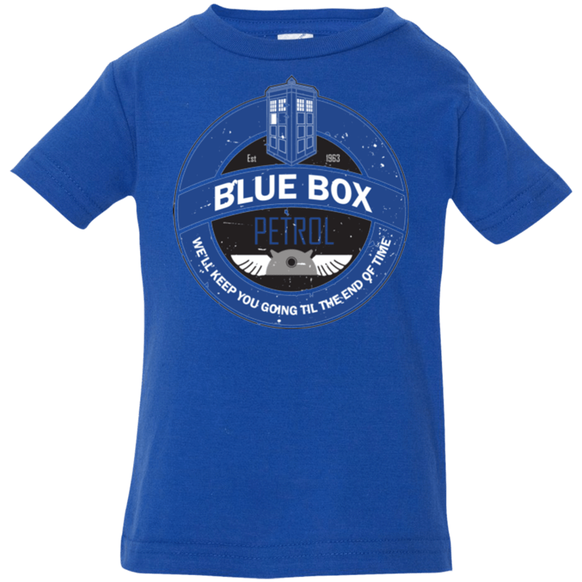 T-Shirts Royal / 6 Months Blue Box V7(1) Infant PremiumT-Shirt