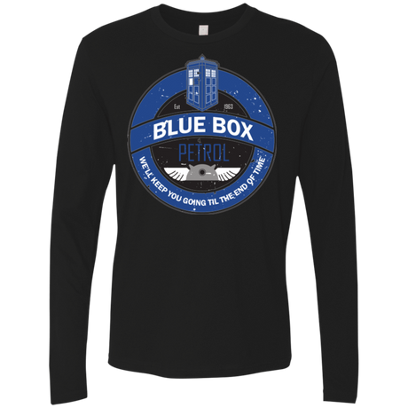 T-Shirts Black / Small Blue Box V7(1) Men's Premium Long Sleeve