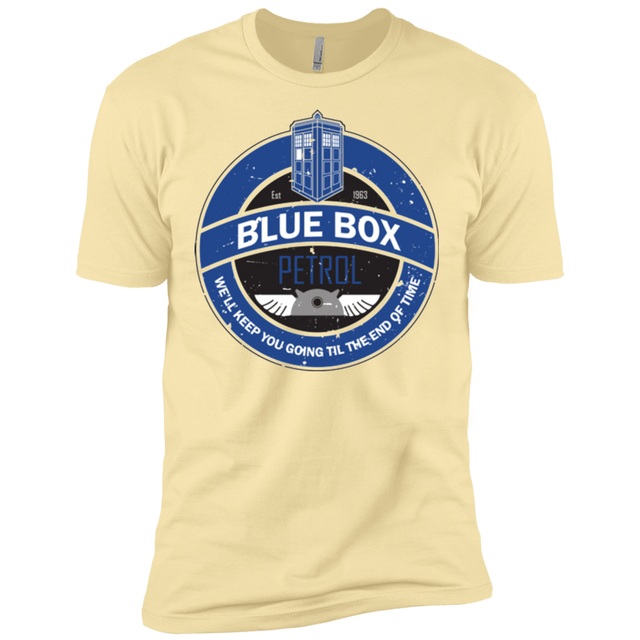 T-Shirts Banana Cream / X-Small Blue Box V7(1) Men's Premium T-Shirt