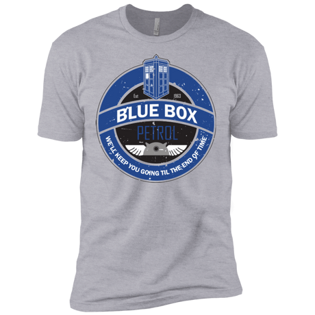 T-Shirts Heather Grey / X-Small Blue Box V7(1) Men's Premium T-Shirt