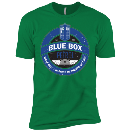 T-Shirts Kelly Green / X-Small Blue Box V7(1) Men's Premium T-Shirt