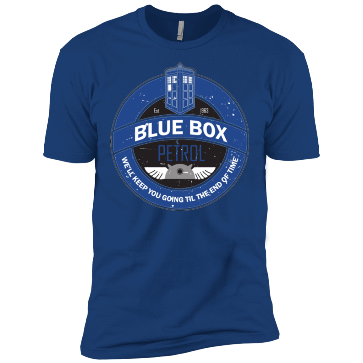 T-Shirts Royal / X-Small Blue Box V7(1) Men's Premium T-Shirt