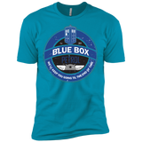 T-Shirts Turquoise / X-Small Blue Box V7(1) Men's Premium T-Shirt