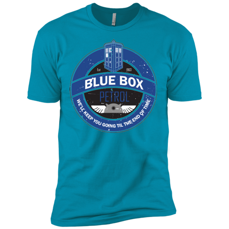 T-Shirts Turquoise / X-Small Blue Box V7(1) Men's Premium T-Shirt